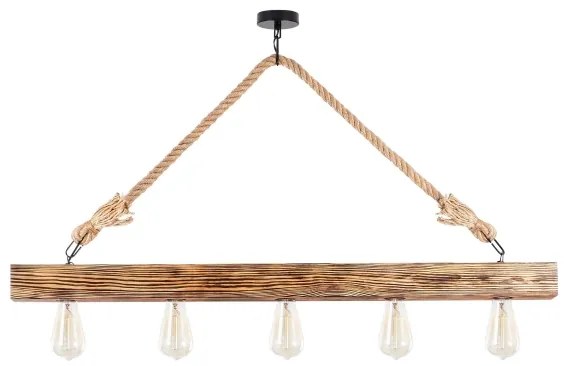 Lampadario su filo EREBOS 5xE27/100W/230V