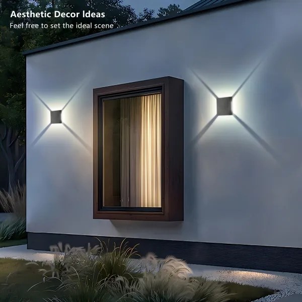 Brilagi - Applique LED da esterno QUADRAY LED/4W/230V antracite IP65