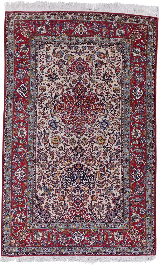 Isfahan Tappeto persiano 340 x 210 (Iran) Annodato A Mano