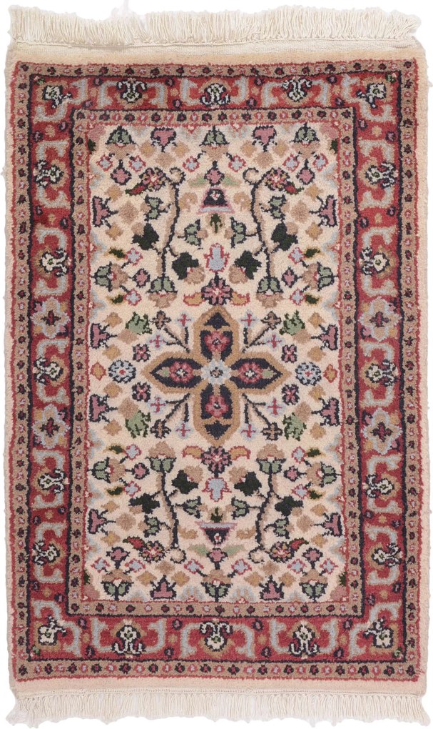 Persian Tappeto orientale 60x90 (Indian) Annodato A Mano