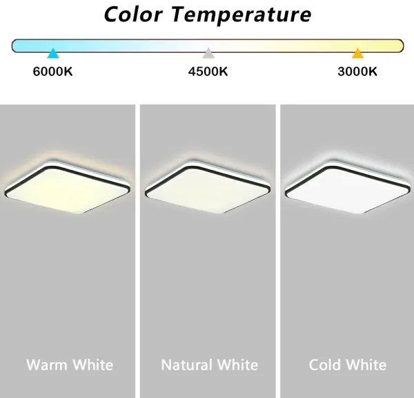 Brilagi - Luce LED dimmerabile SMART LED/36W/230V 45x45 cm Wi-Fi Tuya + +TC