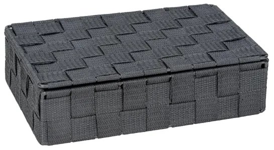 WENKO 24223100 - Cestino ADRIA 26x17 cm grigio/antracite