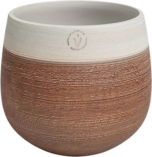 Vaso in ceramica fatto a mano ø 20 cm Antheia - Artevasi
