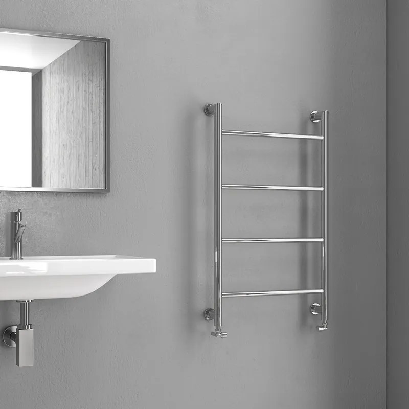Termoarredo scaldasalviette 900x560mm interasse 500mm KAM-D6009 - KAMALU