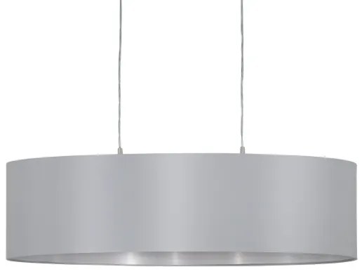 Eglo 31612 - Lampadario a sospensione con filo MASERLO 2xE27/60W/230V