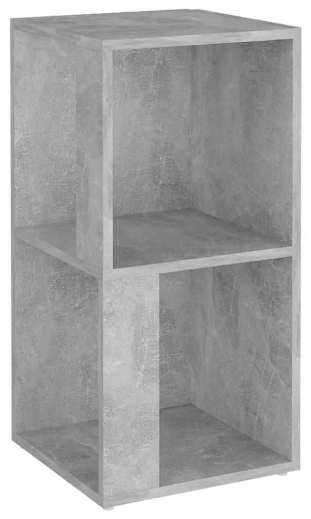 Armadio angolare grigio cemento 33x33x67 cm in truciolato