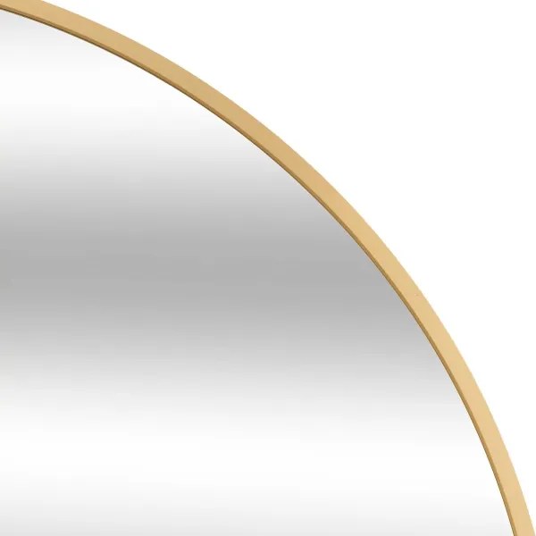 Atmosphera - Specchio da parete ALICE diametro 70 cm oro