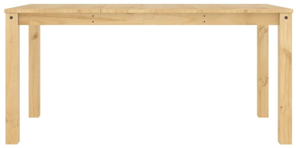 Tavolo da pranzo panama 160x80x75 cm in legno massello di pino
