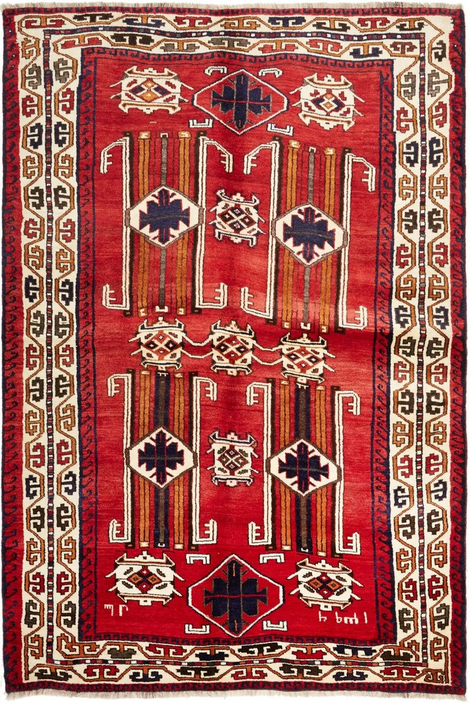 Lori Tappeto persiano 250x170 Rosso (Iran) Annodato A Mano