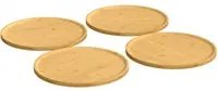 Piatti per Pizza 4 pz 32x1,5 cm in Bamb cod mxl 70318