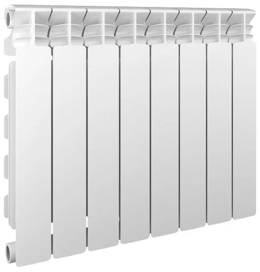 Termosifone in alluminio 8 elementi interasse 500 mm EQUATION ALU-RAD bianco