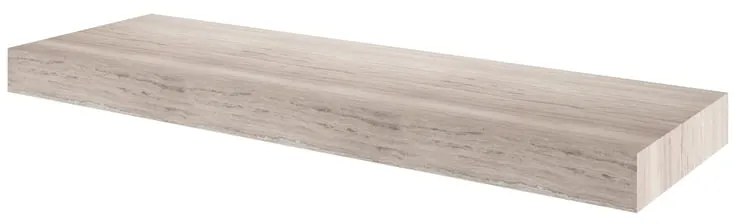 Top per lavabo Neo SENSEA L 151 x H 10 x P 48.5 cm beige stratificato, effetto pietra naturale