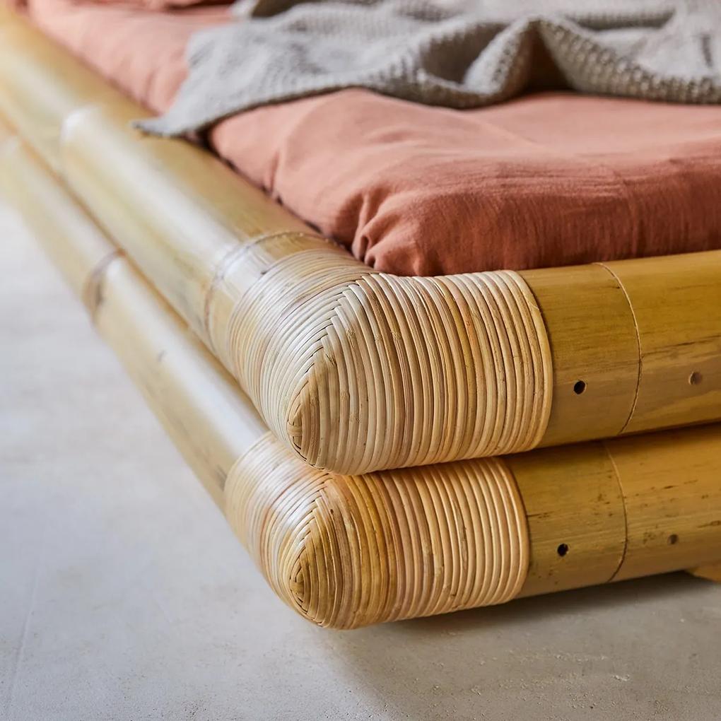 Tikamoon - Letto futon per bambini in bambù 90x190 cm