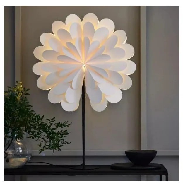 Markslöjd 705946 - Decorazione natalizia MARAVILLA 1xE14/25W/230V 68 cm bianca/nera