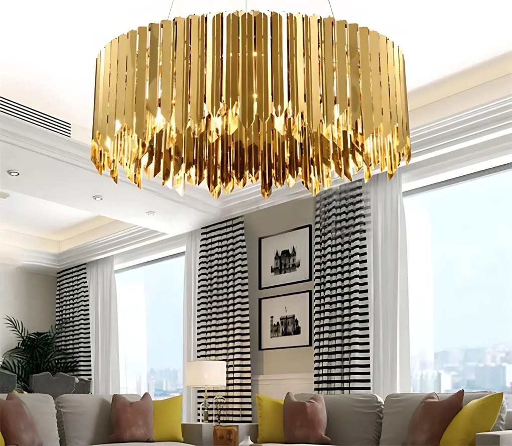 Lampada APP1764-8CP metal GOLD