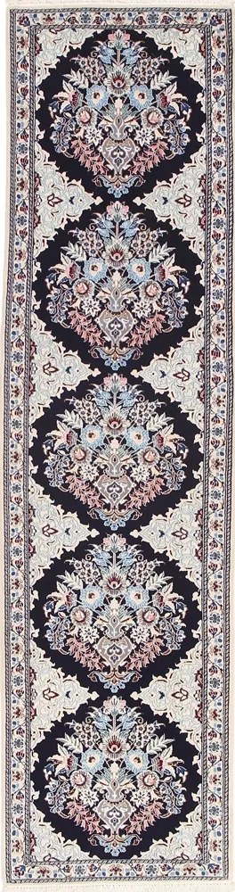 Nain Tappeto 50 x 200 Beige (Iran) Annodato A Mano
