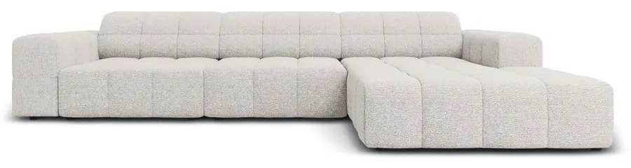Divano angolare grigio chiaro (angolo destro) Chicago - Cosmopolitan Design