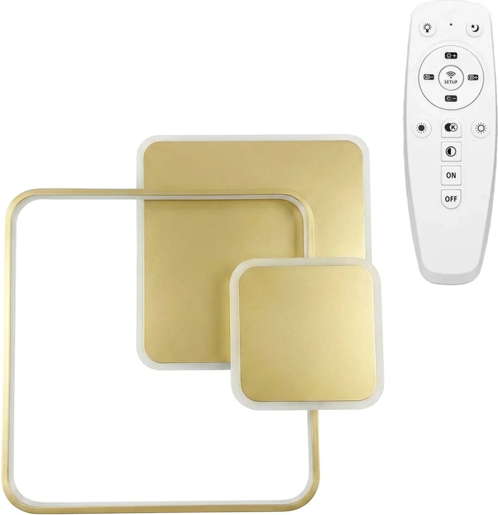 Lampada da soffitto APP1713-C GOLD LED