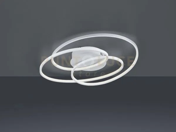 Gale plafoniera led 38,5w  5000lm, 3000k bianca cerchi concentrici ...