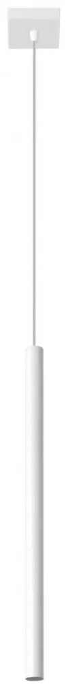 Lampadario in Acciaio a Sospensione PASTELO 1 G9 Bianco da Interno Colore del corpo Bianco
