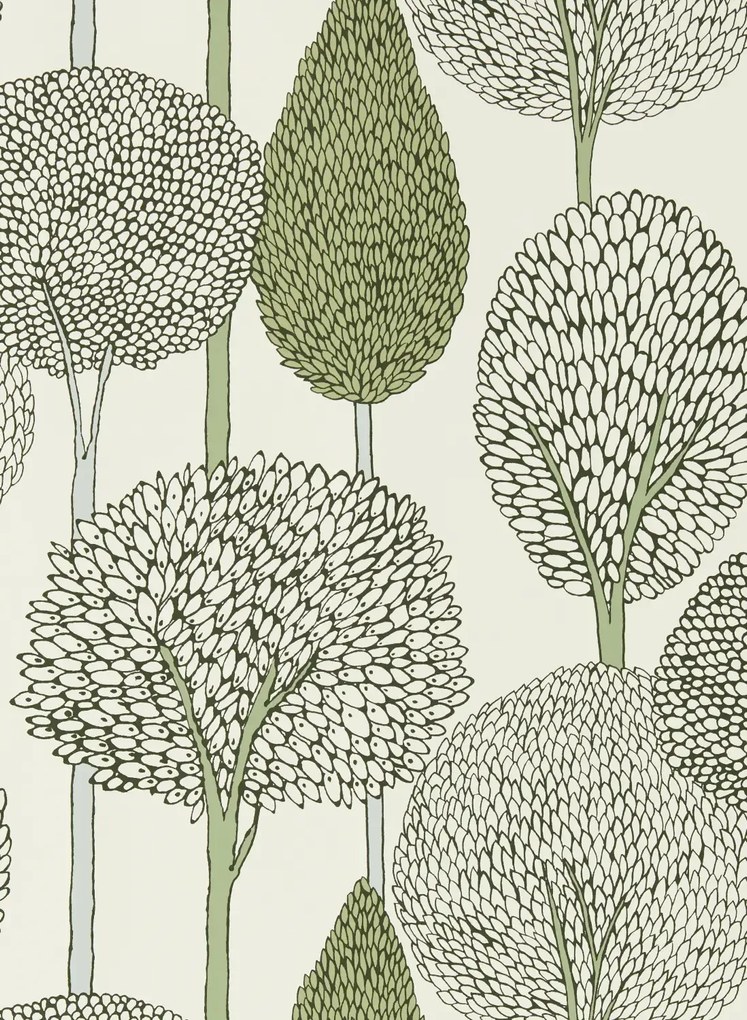Harlequin Carta da parati Silhouette - Seaglass/ Forest