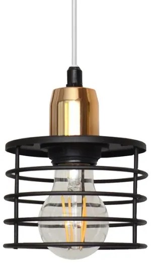 Lampadario a sospensione con filo EDISON 3xE27/15W/230V