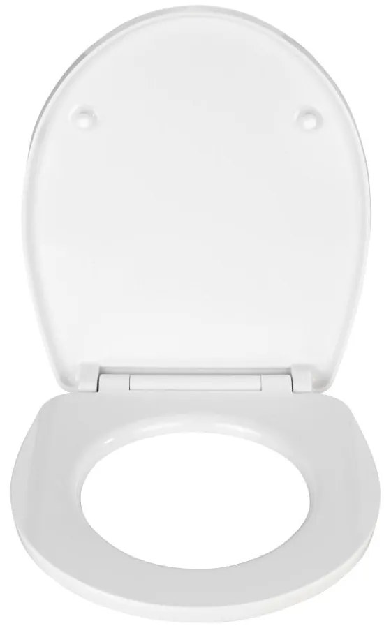 Sedile WC a chiusura facilitata News, 45 x 38,8 cm Frog - Wenko