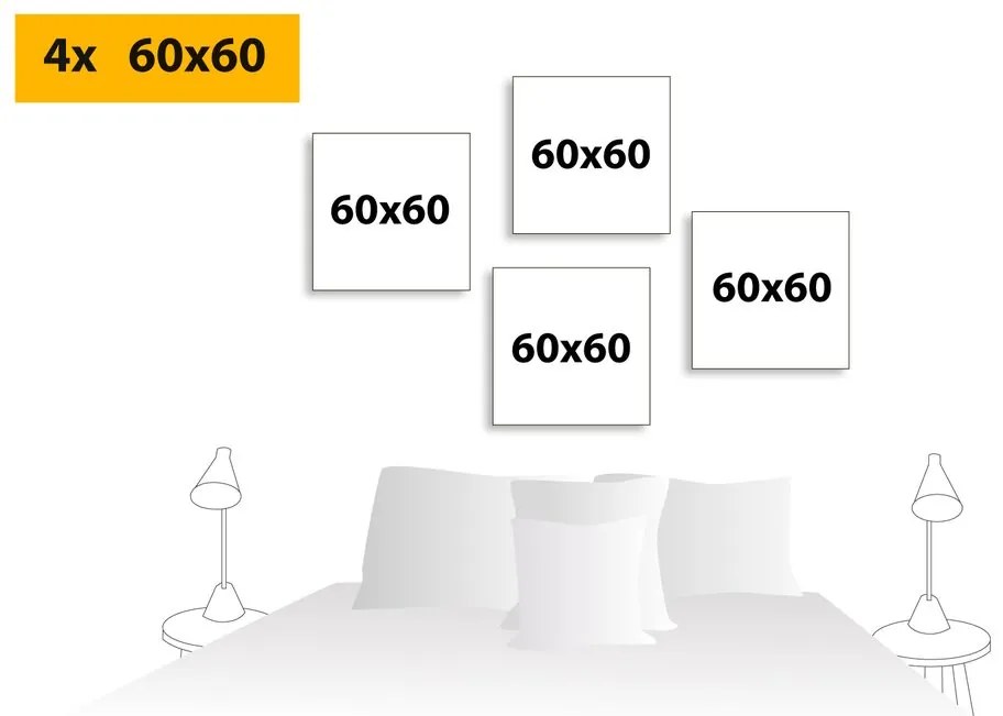Set di quadri – In versione colorata divertente