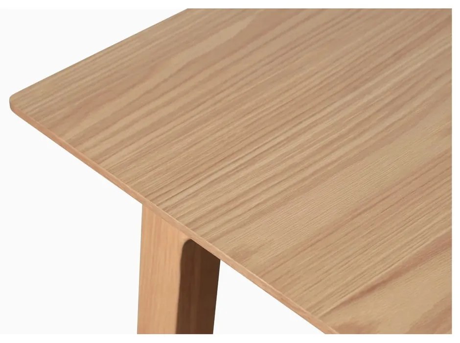 Tavolo da pranzo pieghevole con piano in rovere 95x190 cm Bari - Unique Furniture