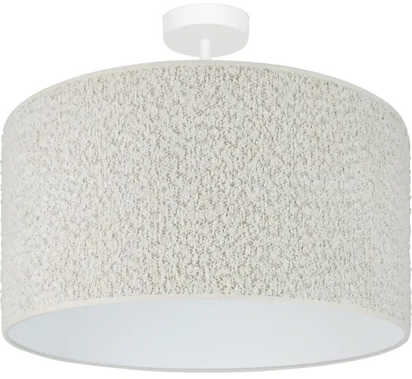 Brilagi - Lampadario a plafone BOUCLE ROLLER 1xE27/15W/230V diametro 45 cm color crema