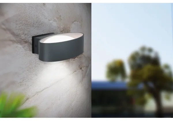 Eglo 98711 - Applique a LED da esterno CHINOA LED/10W/230V IP44