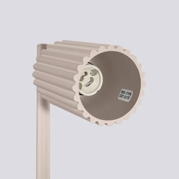 Brilagi - Lampada da tavolo CRESTO 1xGU10/10W/230V taupe