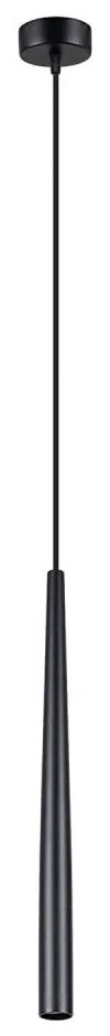 Sollux SL.1462 - Lampadario a sospensione con filo BLISS 1xG9/8W/230V nero