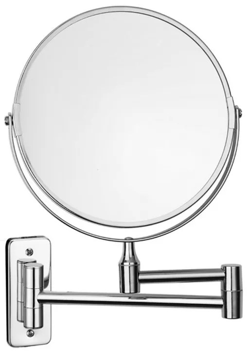 Kamalu - Specchio ingranditore a doppio lato con braccio estendibile finitura lucida | KAM-200SP