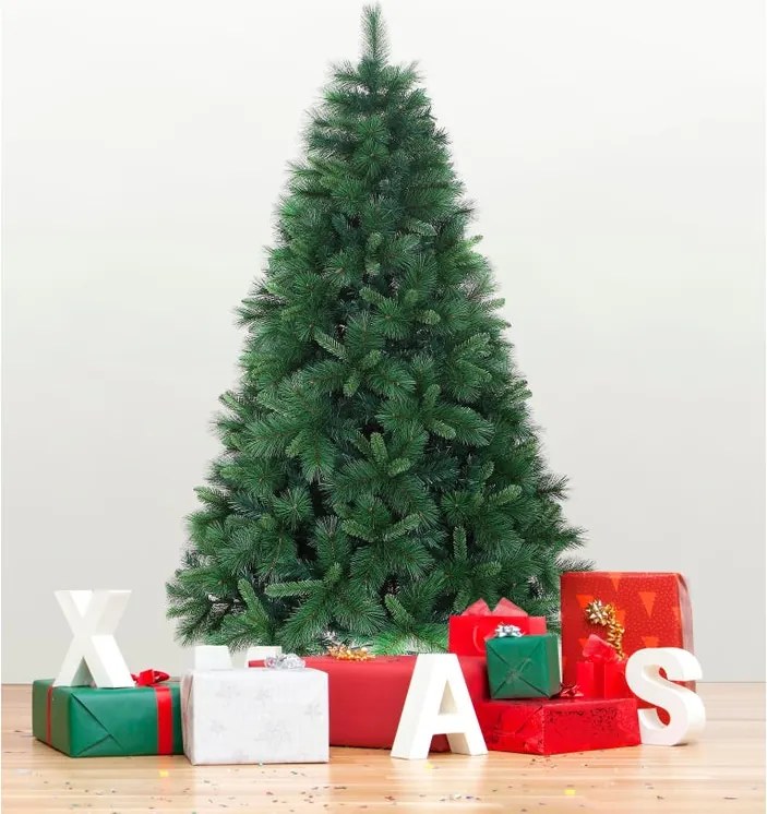 Albero di Natale artificiale Marmolada verde H 240 cm x ø 155 cm