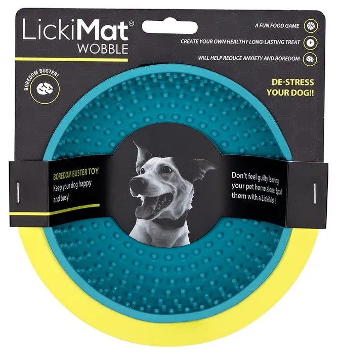 Leccare la ciotola Wobble Turquoise - LickiMat