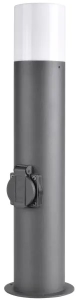 Lampada da esterno con presa DALLAS 1xE27/12W/230V IP44 antracite
