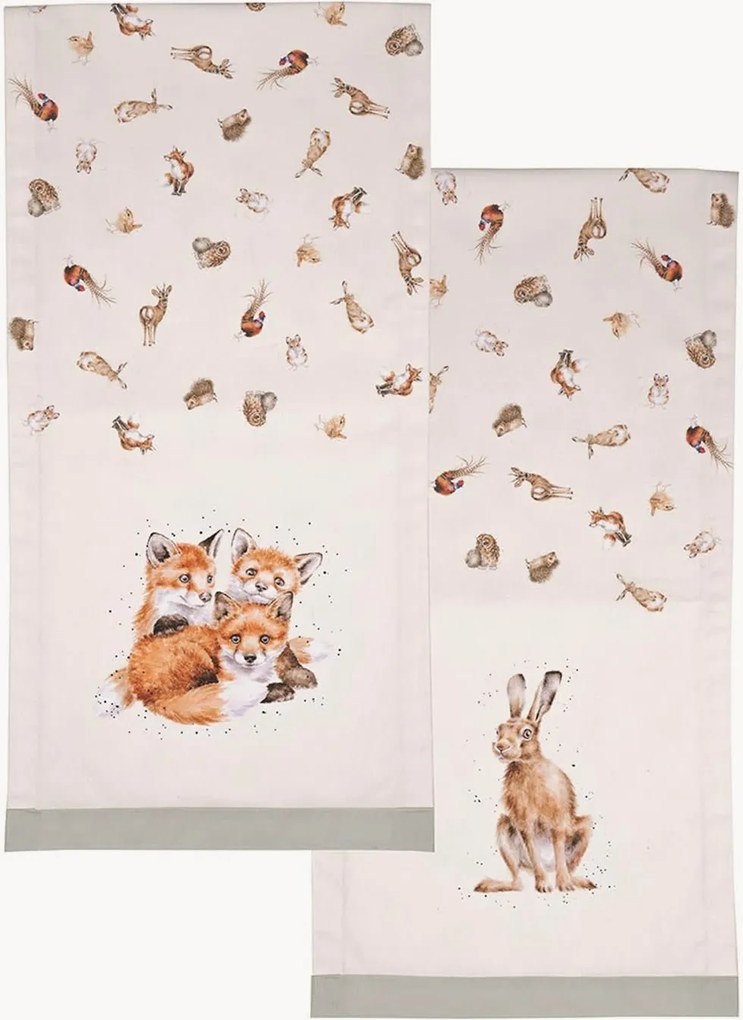 Runner in cotone Woodland