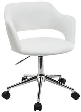 Sedia da ufficio design bianco JESSY
