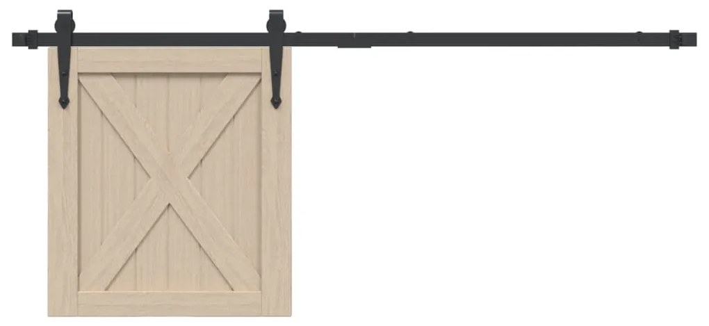 Kit Mini Anta Scorrevole Armadio İn Acciaio Al Carbonio 122 Cm /