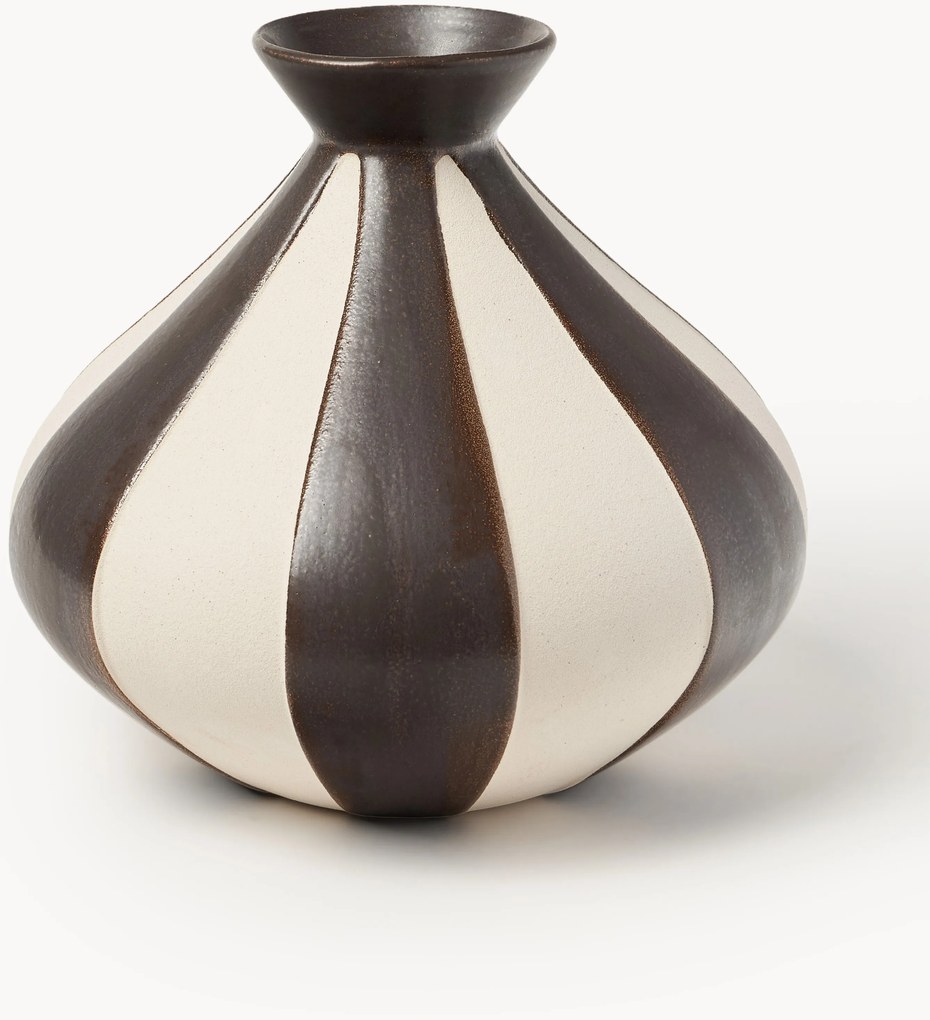 Vaso dipinto a mano Charly, alt. 27 cm