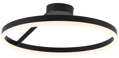 Lampadario a plafone LED dimmerabile LED/40W/230V 3000-6500K nero + telecomando