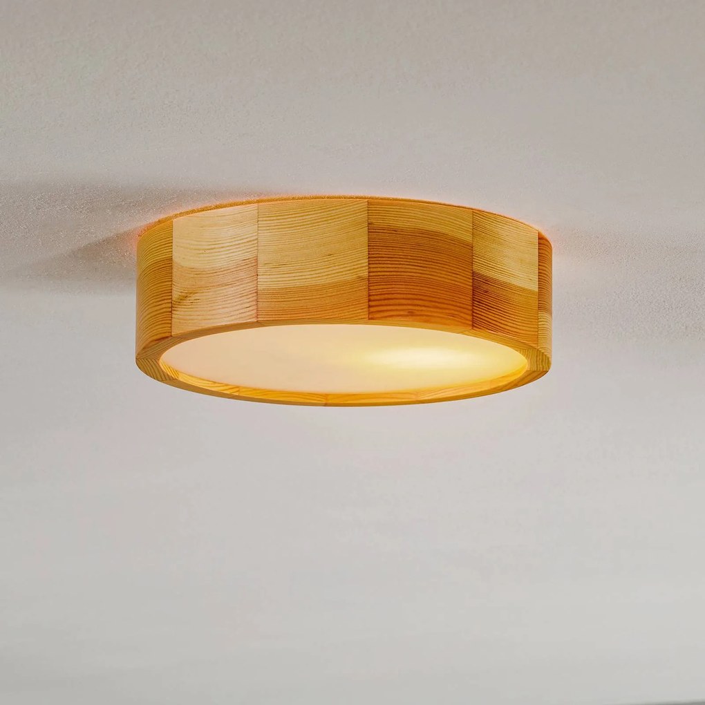 Plafoniera soffitto Kerio Envostar, dimmerabile, Soggiorno / Sala da pranzo, Legno, Moderno, Plafoniera