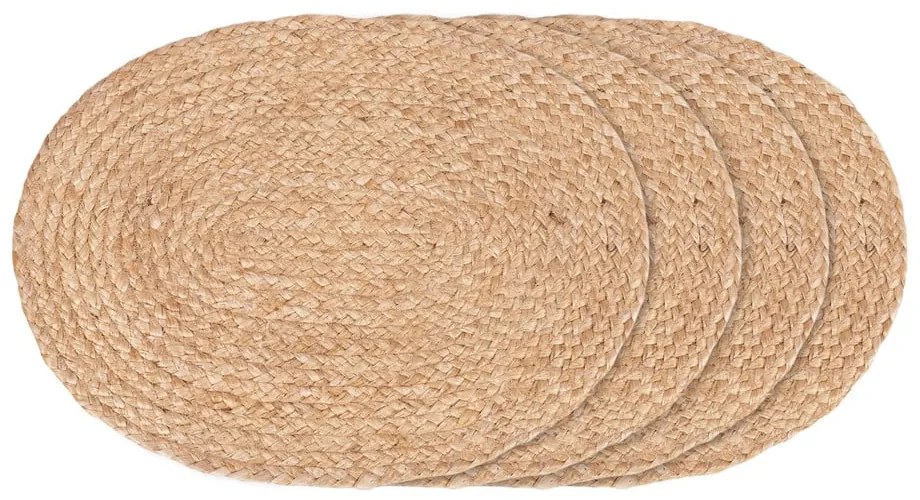 Tovagliette in set in iuta 4 pz 35x45 cm Bombay – House Nordic