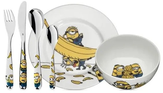 WMF - Set da tavola per bambini MIMONI 6 pezzi