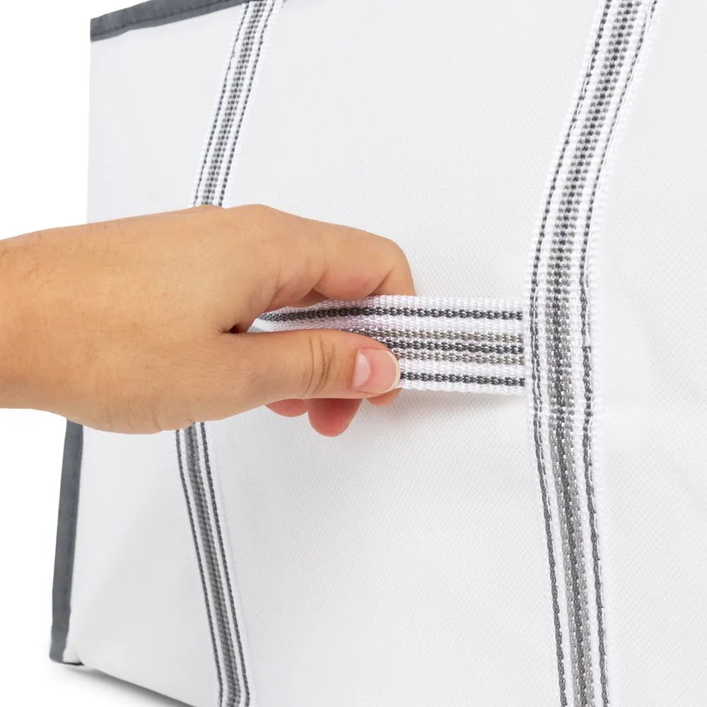 Organizer per vestiti sottovuoto/rinforzato in tessuto 65x45x26,5 cm Life – Compactor