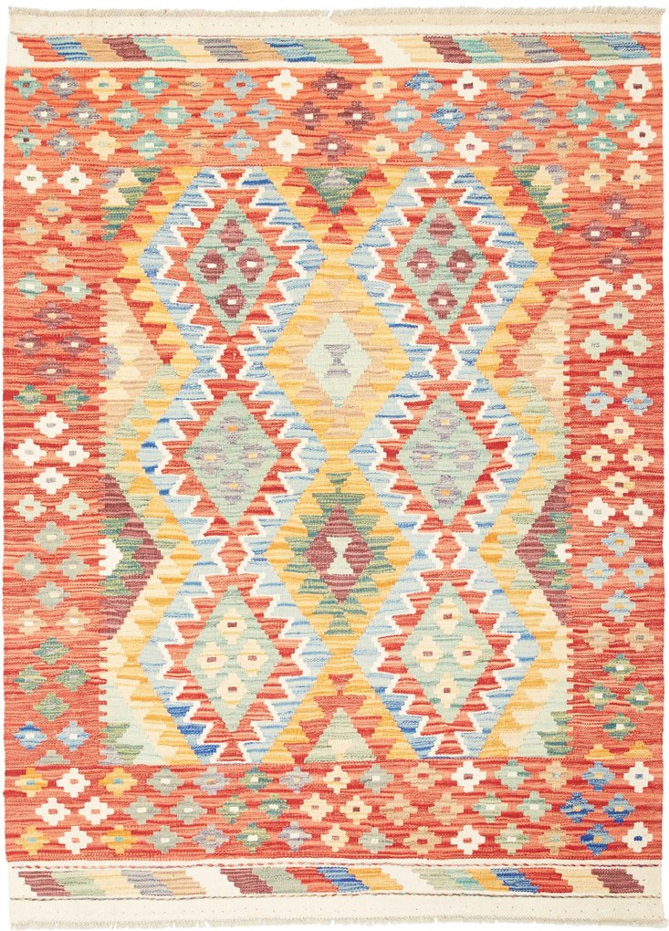 Kilim Tappeto orientale 130x170 (Pakistan) Tessuto A Mano