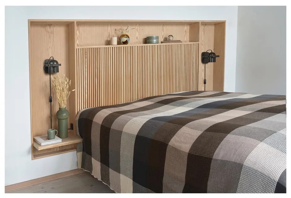 Lampada da parete nera Nesvik - Villa Collection