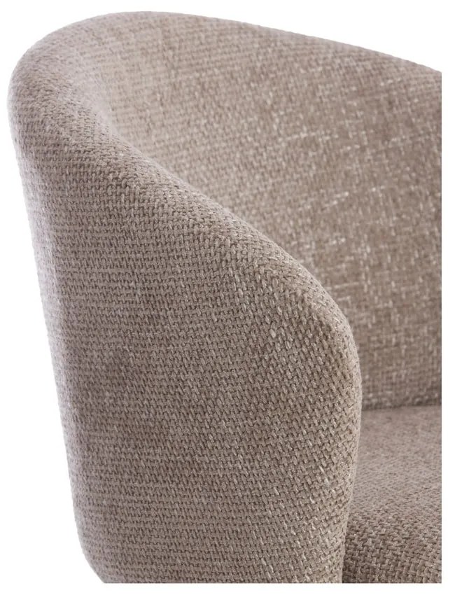 Set di sedie da pranzo beige in metallo 2 pz Radaja – Light &amp; Living