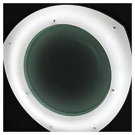 Lampada da tavolo LED dimmerabile con lente d'ingrandimento e clip LED/8W/12/230V